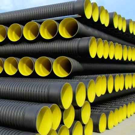 corrugated HDPE pipes